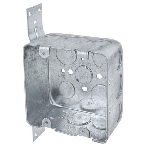 old work metal switch box 2 gang|2 gang electrical outlet box.